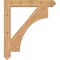 Ekena Millwork Westlake Arts & Crafts Smooth Bracket, Western Red Cedar, 3 1/2"W x 28"D x 32"H BKT04X28X32WTL03SWR - alternate 2